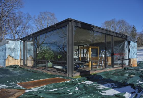 glass house